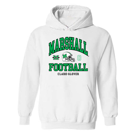 Marshall - NCAA Football : Caleb Clark-Glover - Hooded Sweatshirt-0