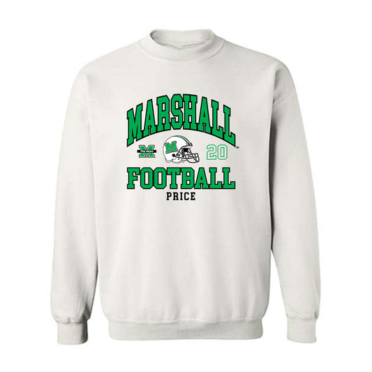 Marshall - NCAA Football : Judah Price - Crewneck Sweatshirt-0