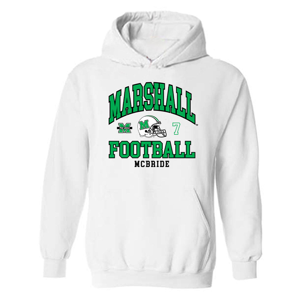 Marshall - NCAA Football : Kelvon McBride - Hooded Sweatshirt-0