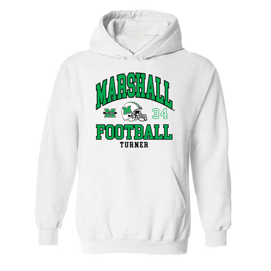 Marshall - NCAA Football : Caden Turner - Hooded Sweatshirt-0