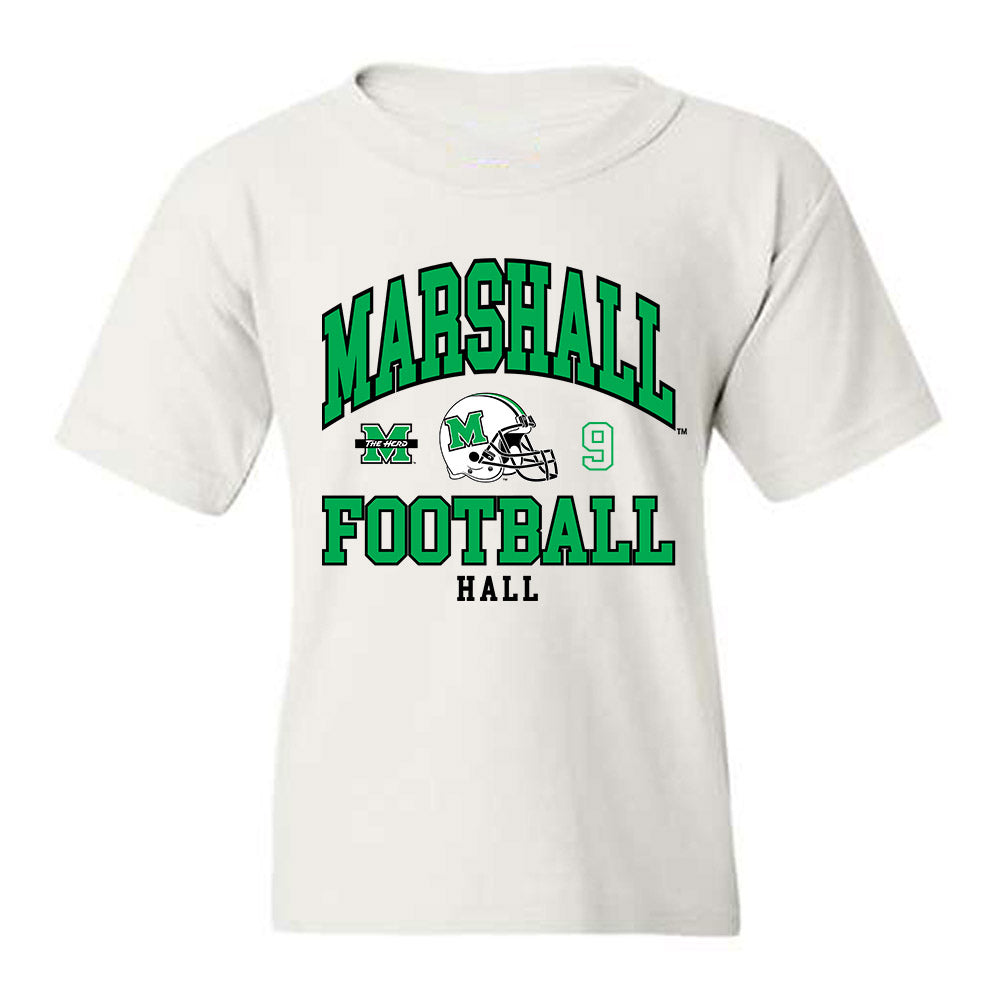 Marshall - NCAA Football : Brayden Hall - Youth T-Shirt-0
