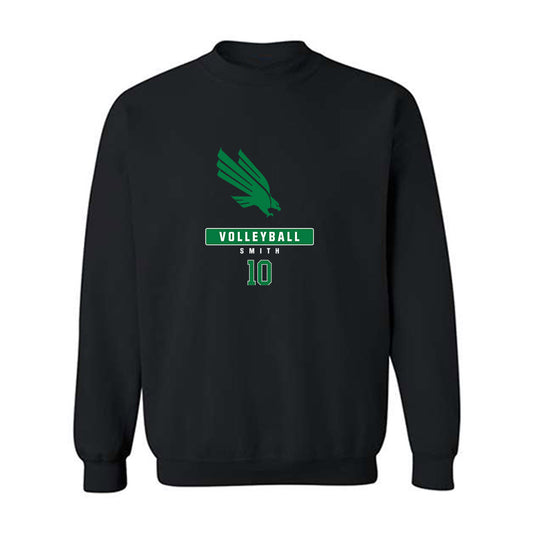 North Texas - NCAA Women's Volleyball : Madi Smith - Classic Fashion Crewneck Sweatshirt-0