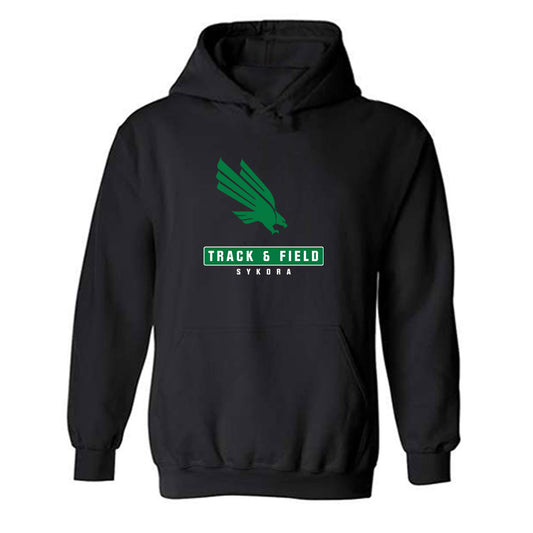 North Texas - NCAA Women's Track & Field : Addison Sykora - Classic Fashion Hooded Sweatshirt-0