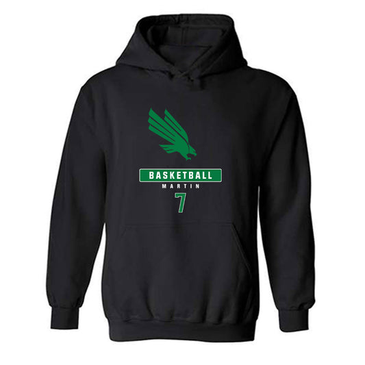 North Texas - NCAA Women's Basketball : Kalysta Martin - Classic Fashion Hooded Sweatshirt-0