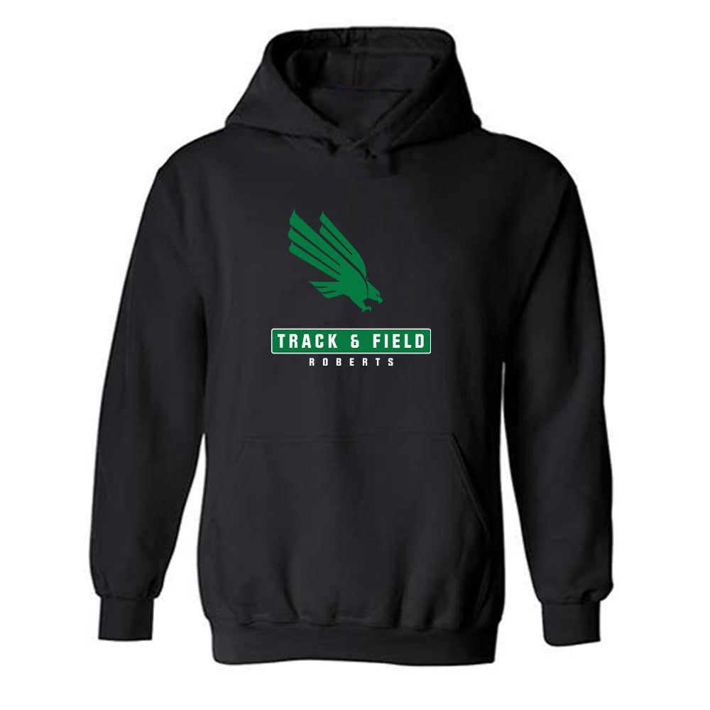 North Texas - NCAA Women's Track & Field : Ava Roberts - Classic Fashion Hooded Sweatshirt-0
