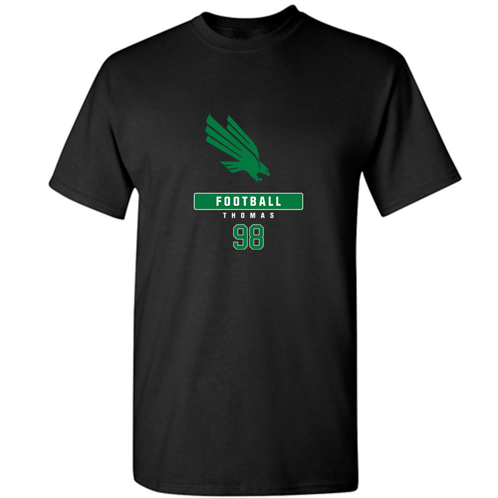 North Texas - NCAA Football : Curlee Thomas - Classic Fashion T-Shirt-0