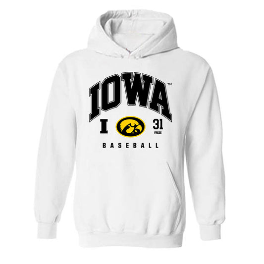 Iowa - NCAA Baseball : Maddux Frese - Classic Fashion Shersey Hooded Sweatshirt-0