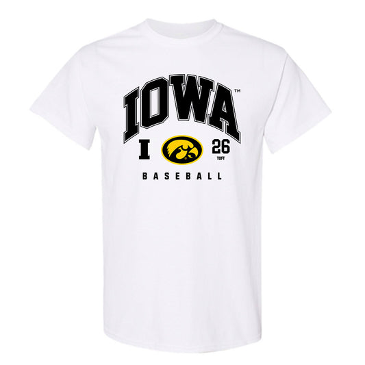 Iowa - NCAA Baseball : Ben Toft - Classic Fashion Shersey T-Shirt-0