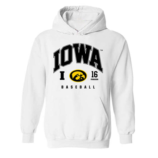 Iowa - NCAA Baseball : Brady Ferguson - Classic Fashion Shersey Hooded Sweatshirt-0