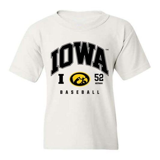 Iowa - NCAA Baseball : Nick Heitman - Classic Fashion Shersey Youth T-Shirt-0