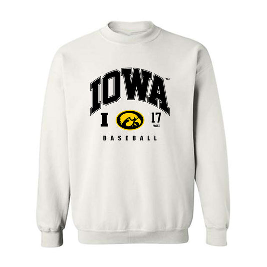 Iowa - NCAA Baseball : Brolan Frost - Classic Fashion Shersey Crewneck Sweatshirt-0