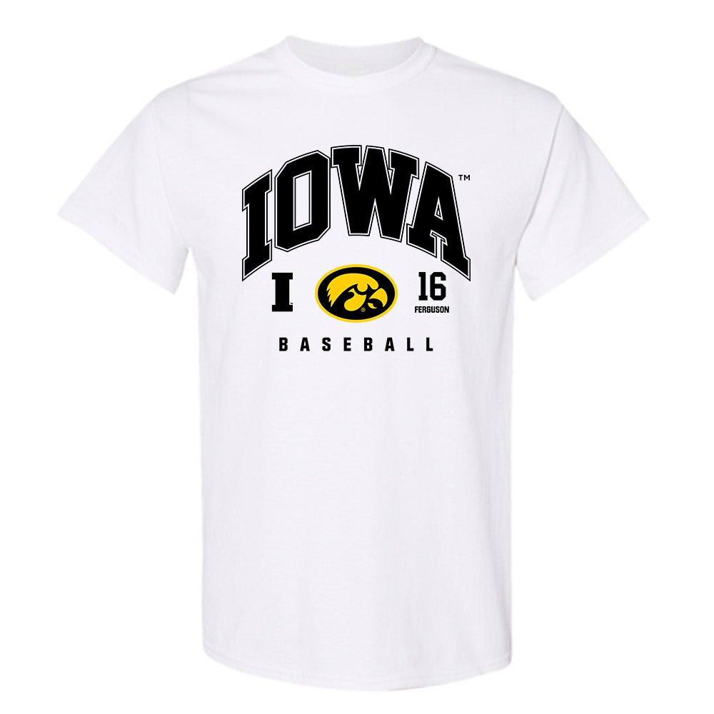 Iowa - NCAA Baseball : Brady Ferguson - Classic Fashion Shersey T-Shirt-0