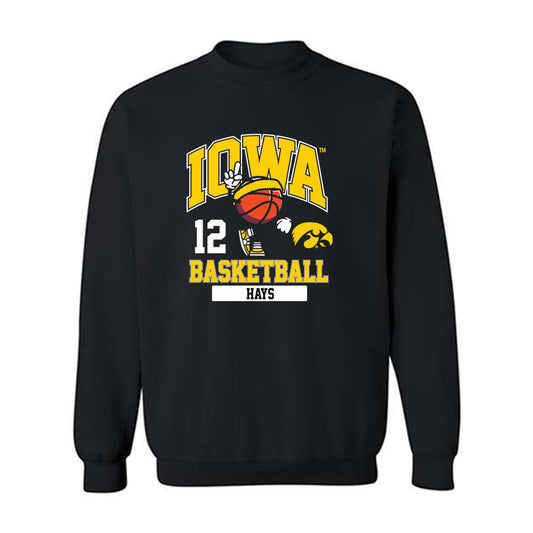 Iowa - NCAA Women's Basketball : Layla Hays - Classic Fashion Shersey Crewneck Sweatshirt-0