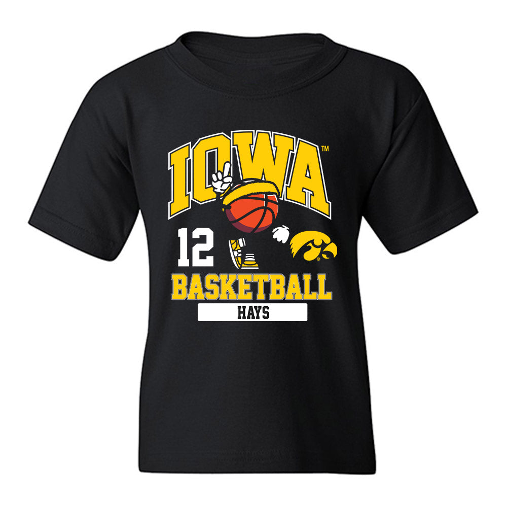 Iowa - NCAA Women's Basketball : Layla Hays - Classic Fashion Shersey Youth T-Shirt-0