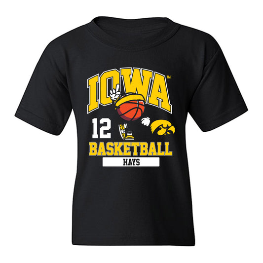 Iowa - NCAA Women's Basketball : Layla Hays - Classic Fashion Shersey Youth T-Shirt-0