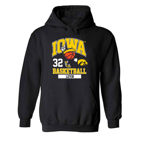 Iowa - NCAA Women's Basketball : Callie Levin - Classic Fashion Shersey Hooded Sweatshirt-0