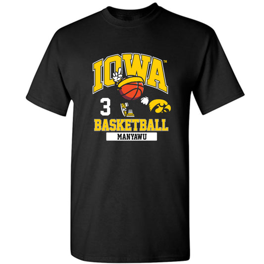 Iowa - NCAA Men's Basketball : Cam Manyawu - Classic Fashion Shersey T-Shirt-0