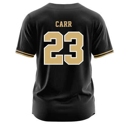 Vanderbilt - NCAA Baseball : Brody Carr - Black Jersey-1