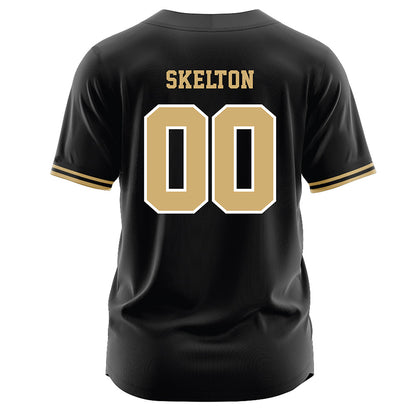 Vanderbilt - NCAA Baseball : Gunner Skelton - Black Jersey-1