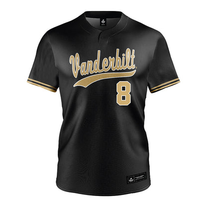 Vanderbilt - NCAA Baseball : Chris Maldonado - Black Jersey-0