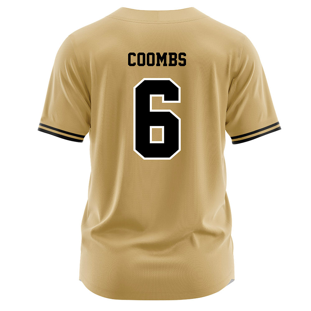 Vanderbilt - NCAA Baseball : Bud Coombs - Gold Jersey-1
