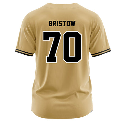 Vanderbilt - NCAA Baseball : Tristan Bristow - Gold Jersey-1