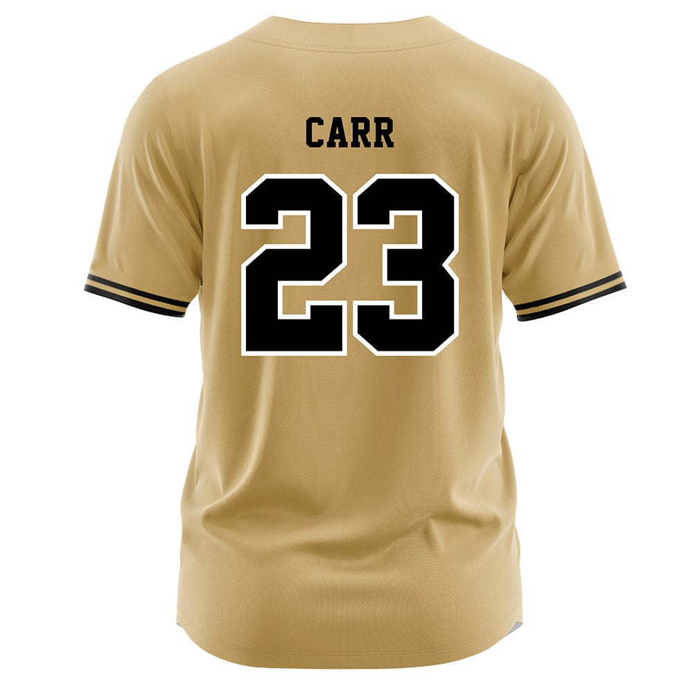 Vanderbilt - NCAA Baseball : Brody Carr - Gold Jersey-1