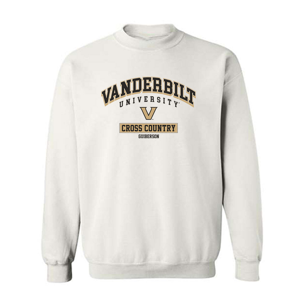 Vanderbilt - NCAA Women's Cross Country : Claire Guiberson - Classic Fashion Shersey Crewneck Sweatshirt-0