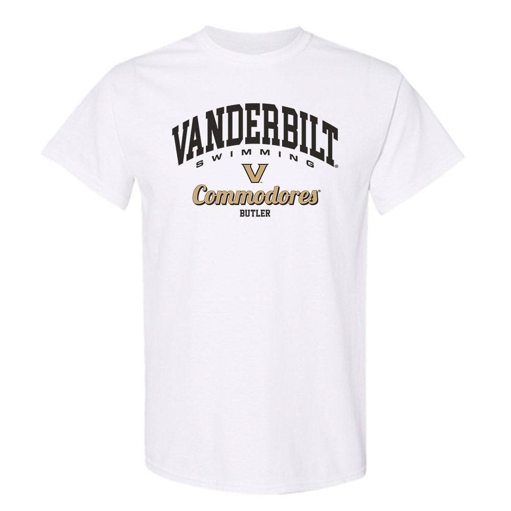 Vanderbilt - NCAA Women's Swimming & Diving : Ellie Butler - Classic Fashion Shersey T-Shirt-0