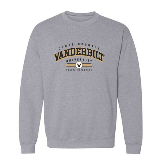 Vanderbilt - NCAA Women's Cross Country : Claire Guiberson - Classic Fashion Shersey Crewneck Sweatshirt-0