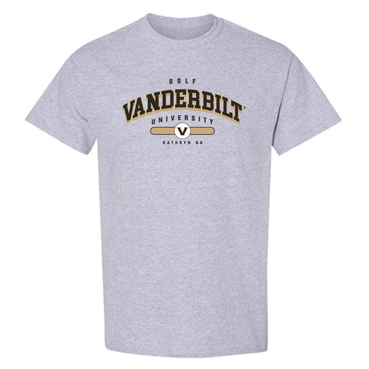 Vanderbilt - NCAA Women's Golf : Kathryn Ha - Classic Fashion Shersey T-Shirt-0