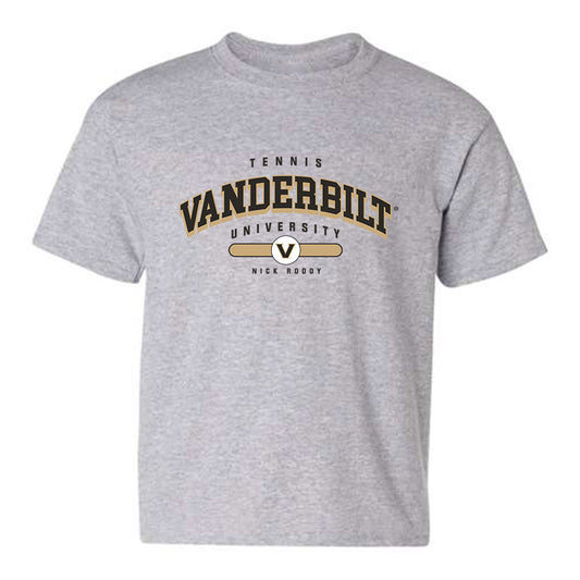 Vanderbilt - NCAA Men's Tennis : Nick Roddy - Classic Fashion Shersey Youth T-Shirt
