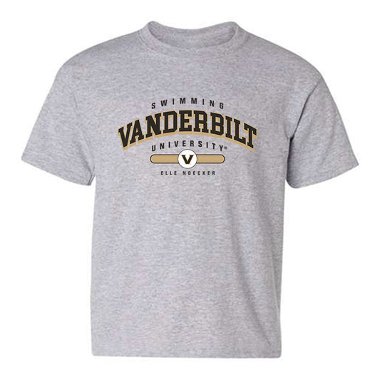 Vanderbilt - NCAA Women's Swimming & Diving : Elle Noecker - Classic Fashion Shersey Youth T-Shirt-0