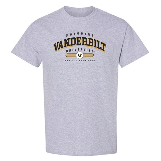 Vanderbilt - NCAA Women's Swimming & Diving : Grace Ciaramitaro - Classic Fashion Shersey T-Shirt-0