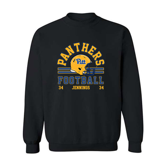Pittsburgh - NCAA Football : Marcus Jennings - Crewneck Sweatshirt-0