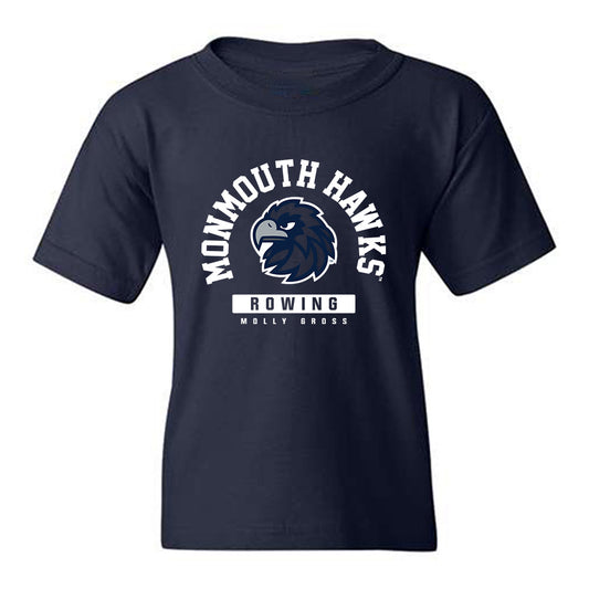 Monmouth - NCAA Women's Rowing : Molly Gross - Classic Fashion Shersey Youth T-Shirt-0
