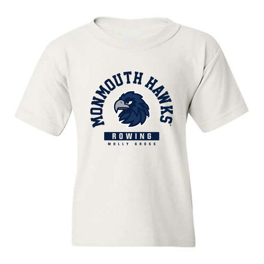Monmouth - NCAA Women's Rowing : Molly Gross - Classic Fashion Shersey Youth T-Shirt-0