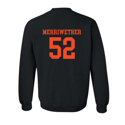 Campbell - NCAA Football : Mason Merriwether - Classic Shersey Crewneck Sweatshirt-1