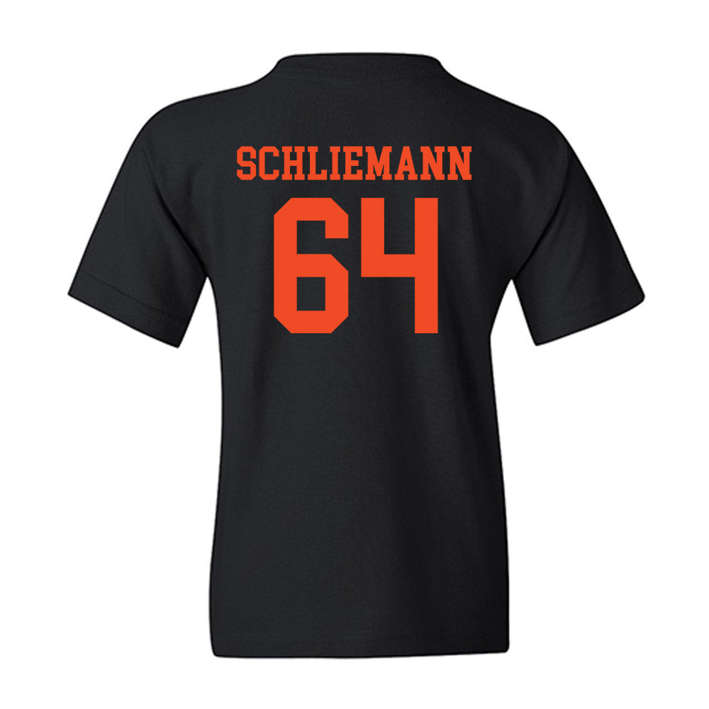Campbell - NCAA Football : Christian Schliemann - Classic Shersey Youth T-Shirt-1