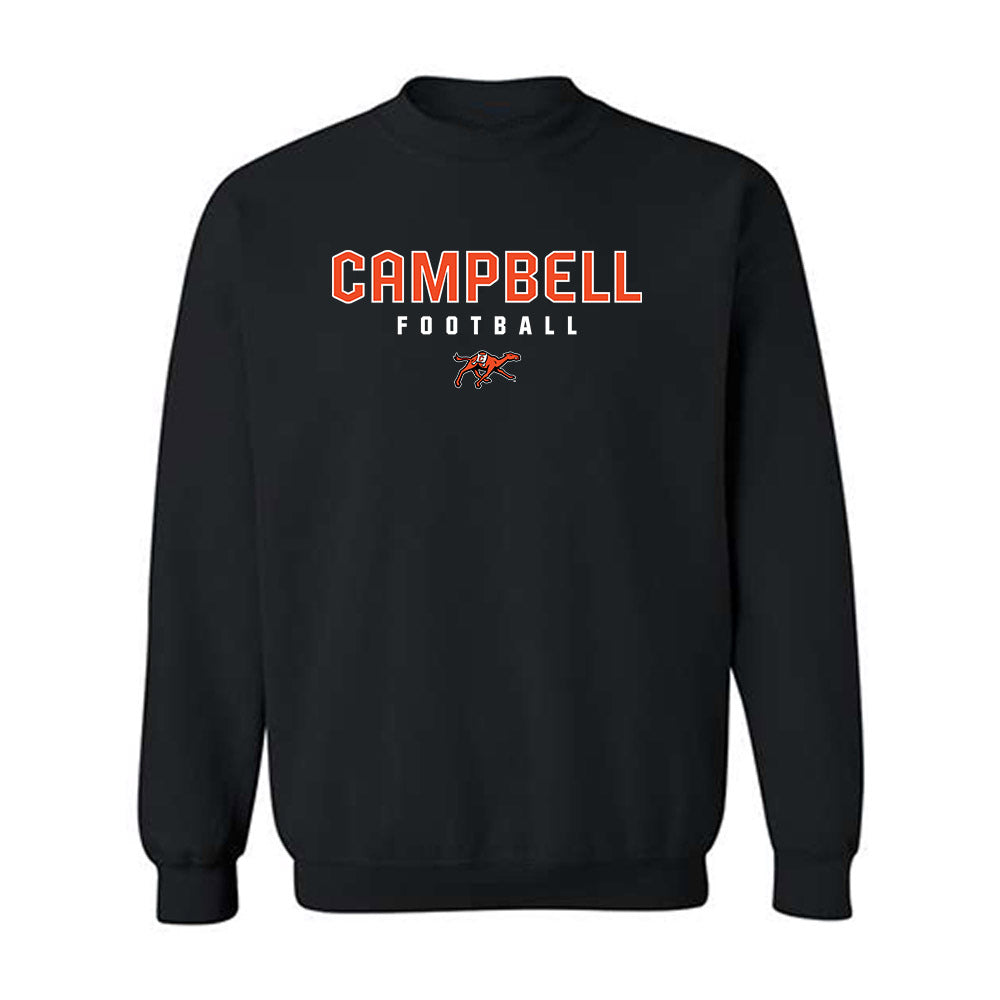Campbell - NCAA Football : Logan Wright - Classic Shersey Crewneck Sweatshirt-0