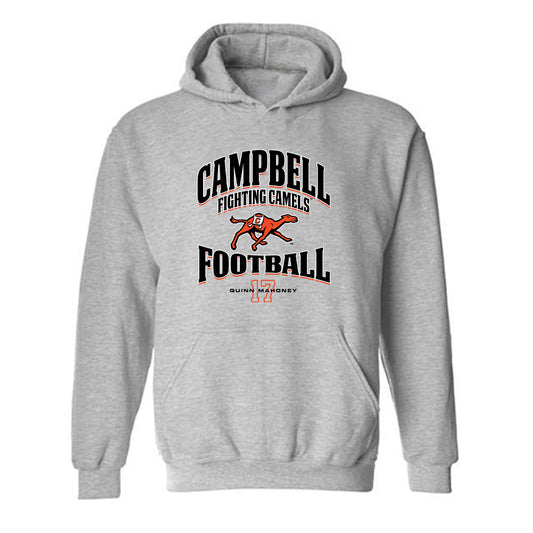 Campbell - NCAA Football : Quinn Mahoney - Classic Fashion Shersey Hooded Sweatshirt-0
