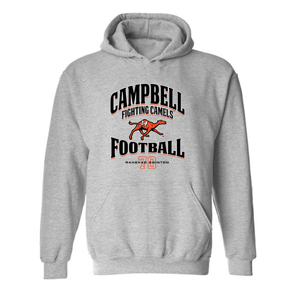 Campbell - NCAA Football : Rahshad Swinton - Classic Fashion Shersey Hooded Sweatshirt-0