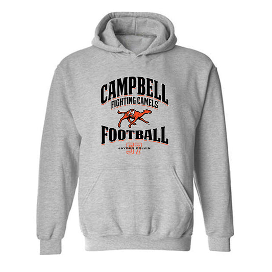 Campbell - NCAA Football : Jayden Colvin - Classic Fashion Shersey Hooded Sweatshirt-0