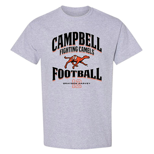 Campbell - NCAA Football : Grayson Harvey - Classic Fashion Shersey T-Shirt-0