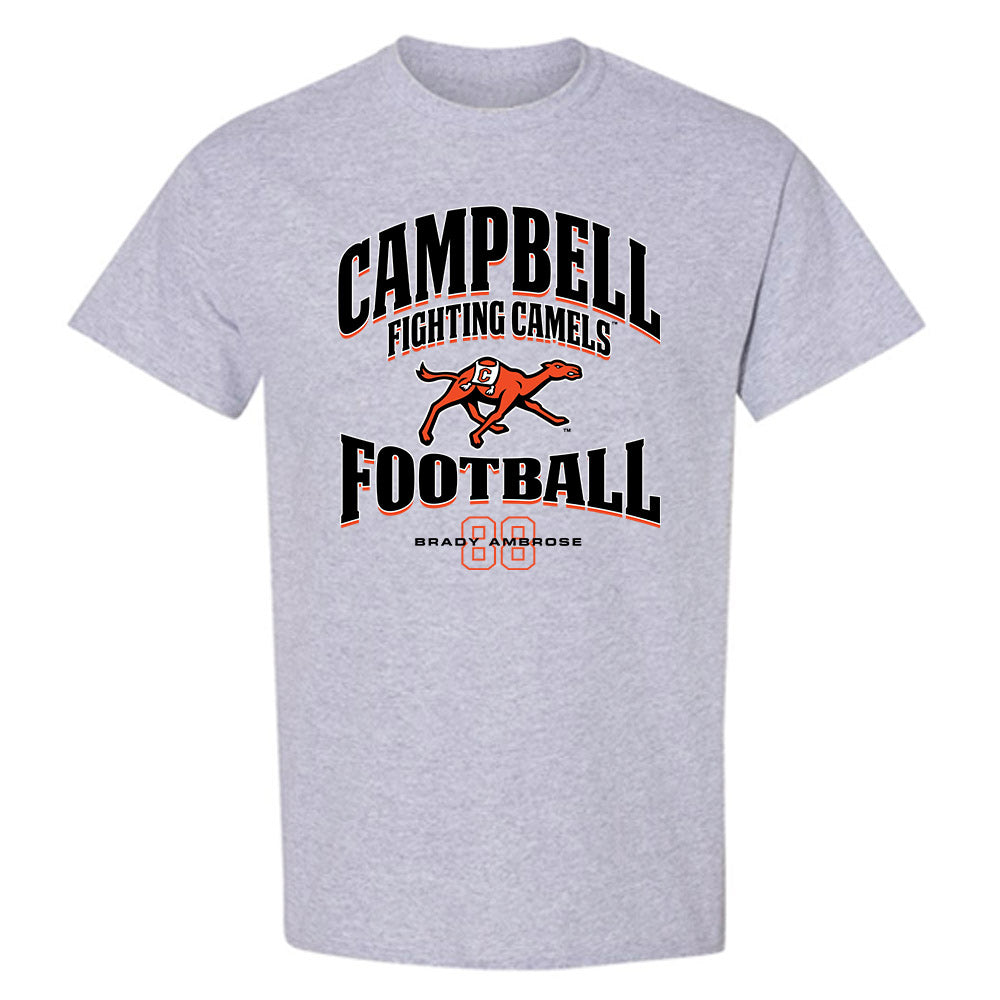 Campbell - NCAA Football : Brady Ambrose - Classic Fashion Shersey T-Shirt-0