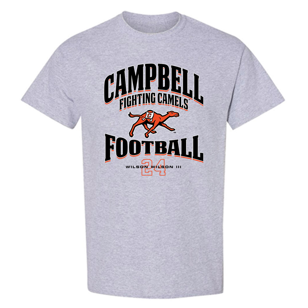 Campbell - NCAA Football : Wilson Wilson III - Classic Fashion Shersey T-Shirt-0