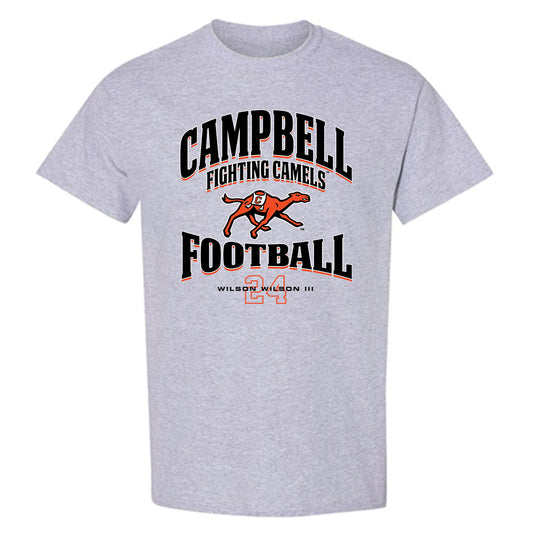 Campbell - NCAA Football : Wilson Wilson III - Classic Fashion Shersey T-Shirt-0