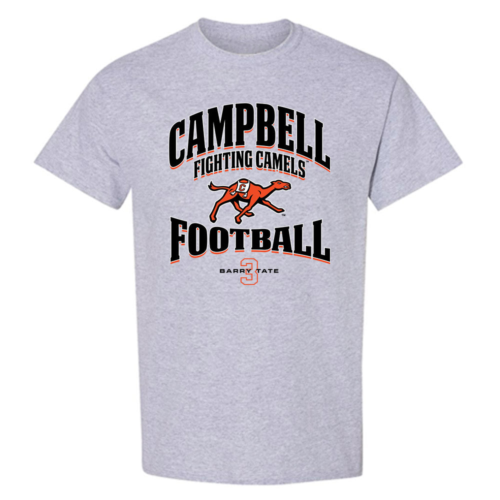 Campbell - NCAA Football : Barry Tate - Classic Fashion Shersey T-Shirt-0