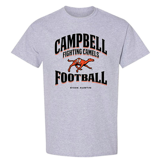 Campbell - NCAA Football : Evan Austin - Classic Fashion Shersey T-Shirt-0