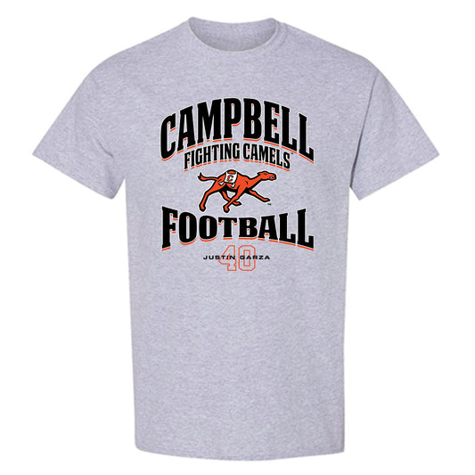 Campbell - NCAA Football : Justin Garza - Classic Fashion Shersey T-Shirt-0